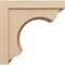 Ekena Millwork 12"W x 24"D x 24"H Classic Emerson Rough Cedar Woodgrain TimberThane Corbel, Primed Tan CORUR12X24X24EMRRCPR - alternate 5
